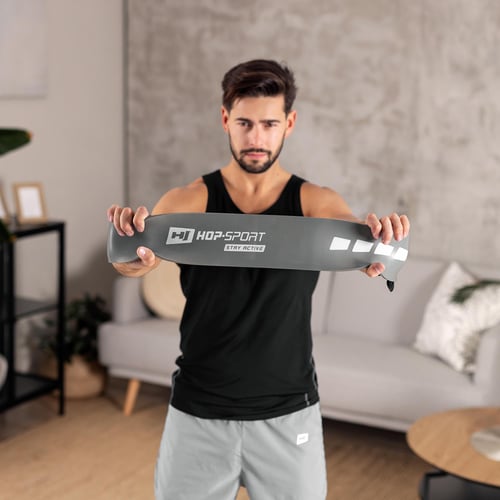 Guma oporowa 55-137kg - szara