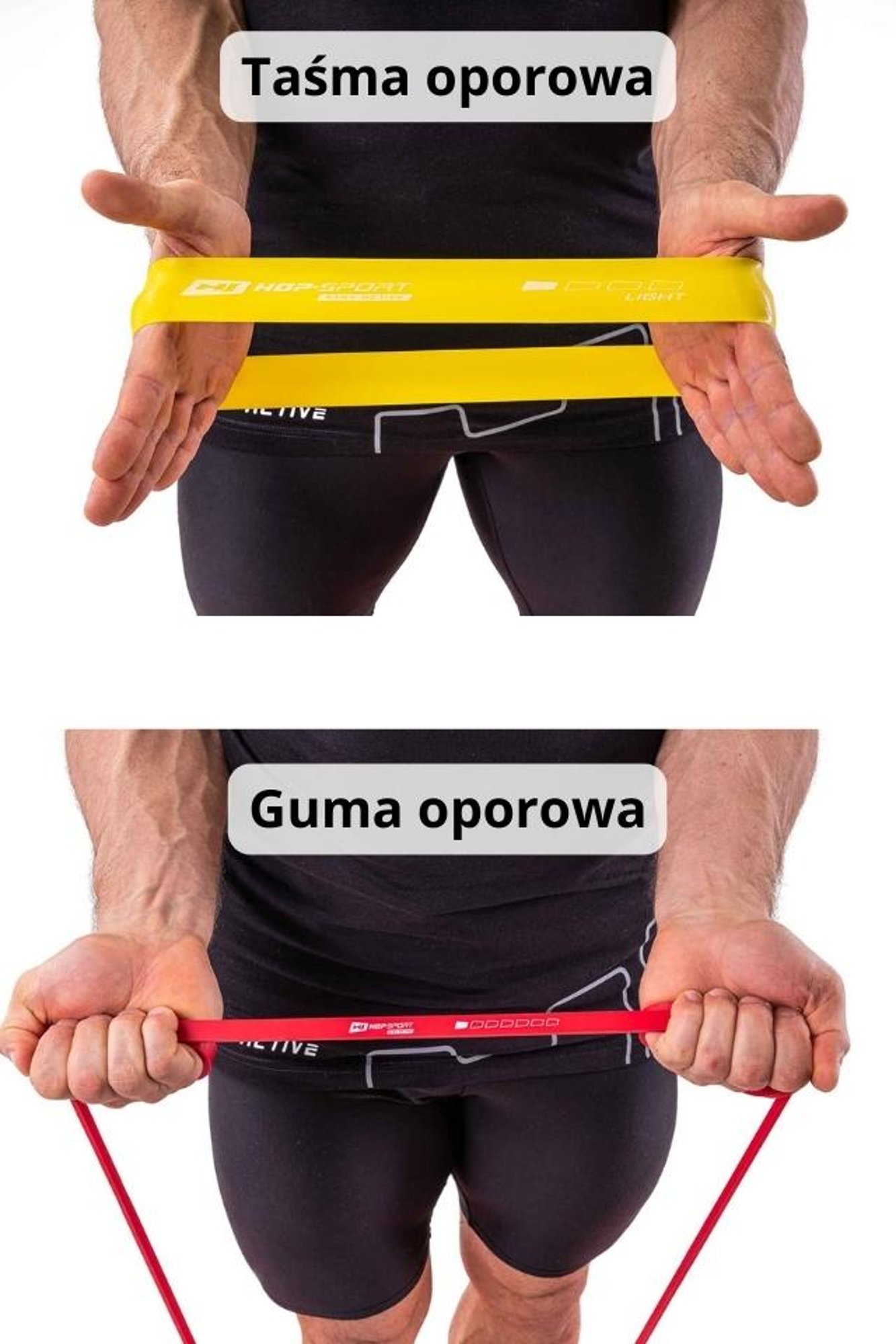 taśma oporowa vs guma oporowa